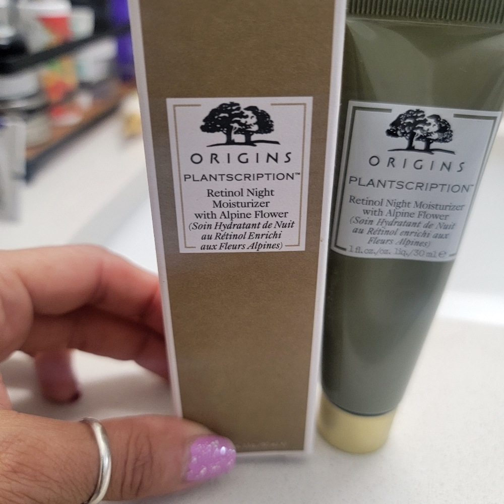 Origins plantscription retinol night moisturizer